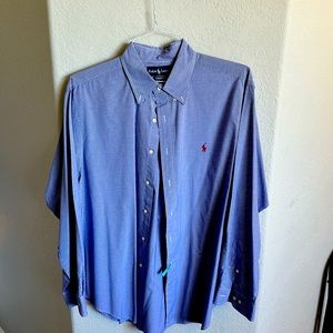 Ralph Lauren long sleeve men’s button up - classic fit